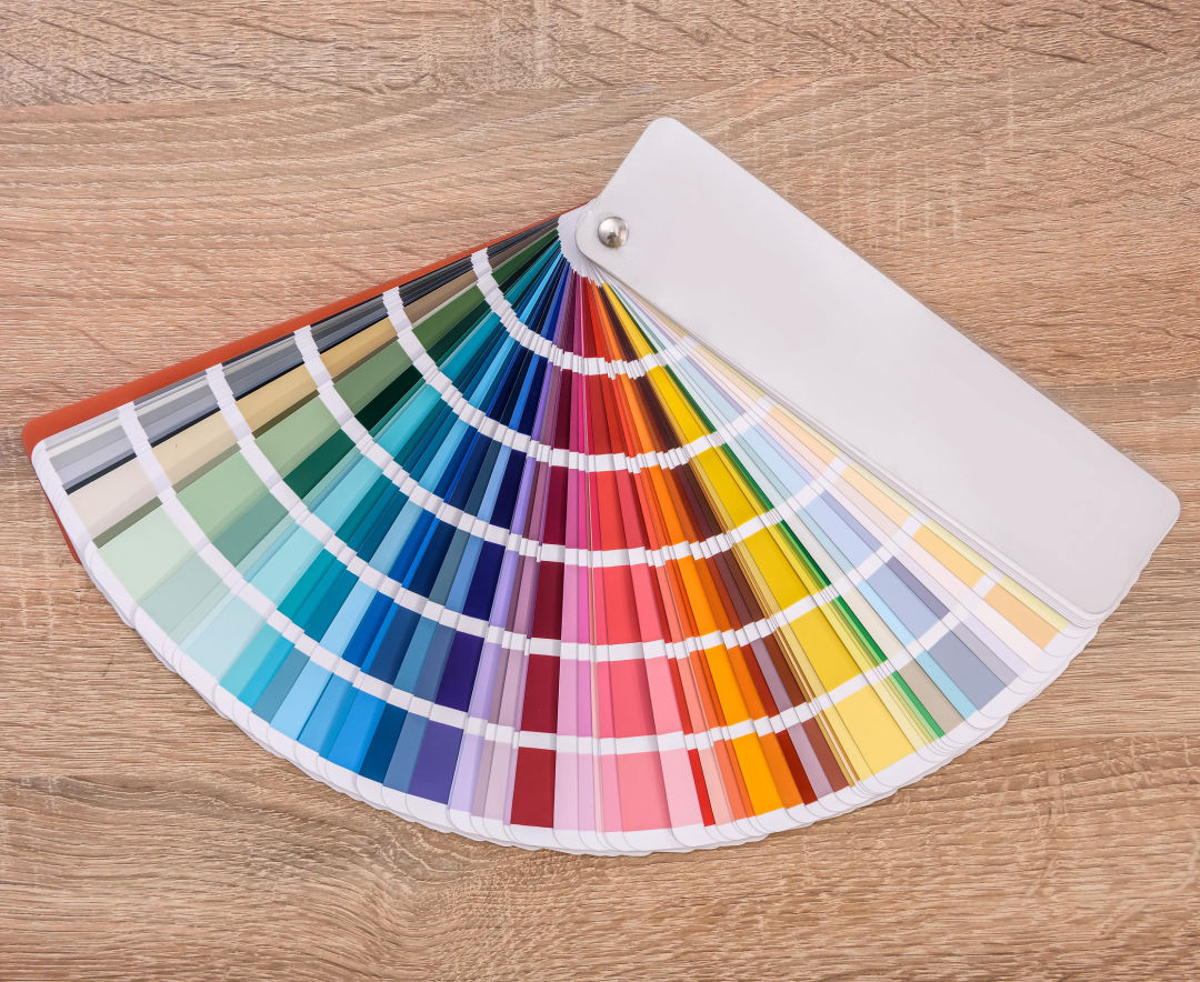pantone colour palette for choosing the right paint